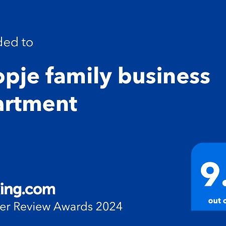 Skopje Family Business Apartment Екстериор снимка